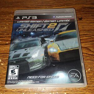 Need For Speed Shift 2 Unleashed Limited Edition (Sony PlayStation 3, PS3, 2011)